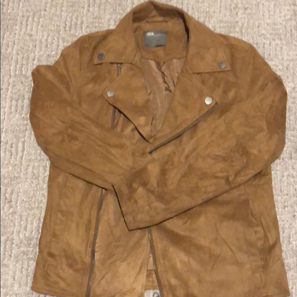 ASOS Faux Suede Biker Jacket